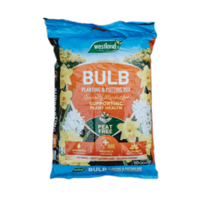 A bag of Westland Bulb Planting & Potting Mix, ideal for use when planting a bulb lasagne