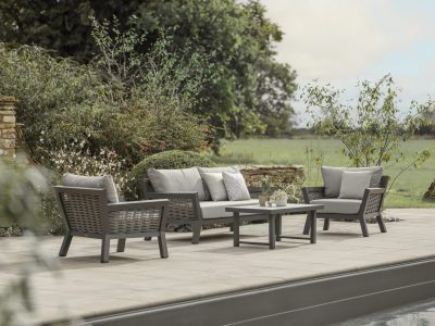 E99TUSS1 Tuscan 2 Seat Sofa with 2 Sofa Chairs & Coffee Table with Ceramic Top (2) E99TUSS1 Tuscan 2 Seat Sofa with 2 Sofa Chairs & Coffee Table with Ceramic Top (2)