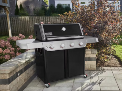 Weber Genesis E-415 on patio