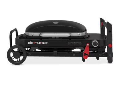 Traveller Compact BBQ in folded position