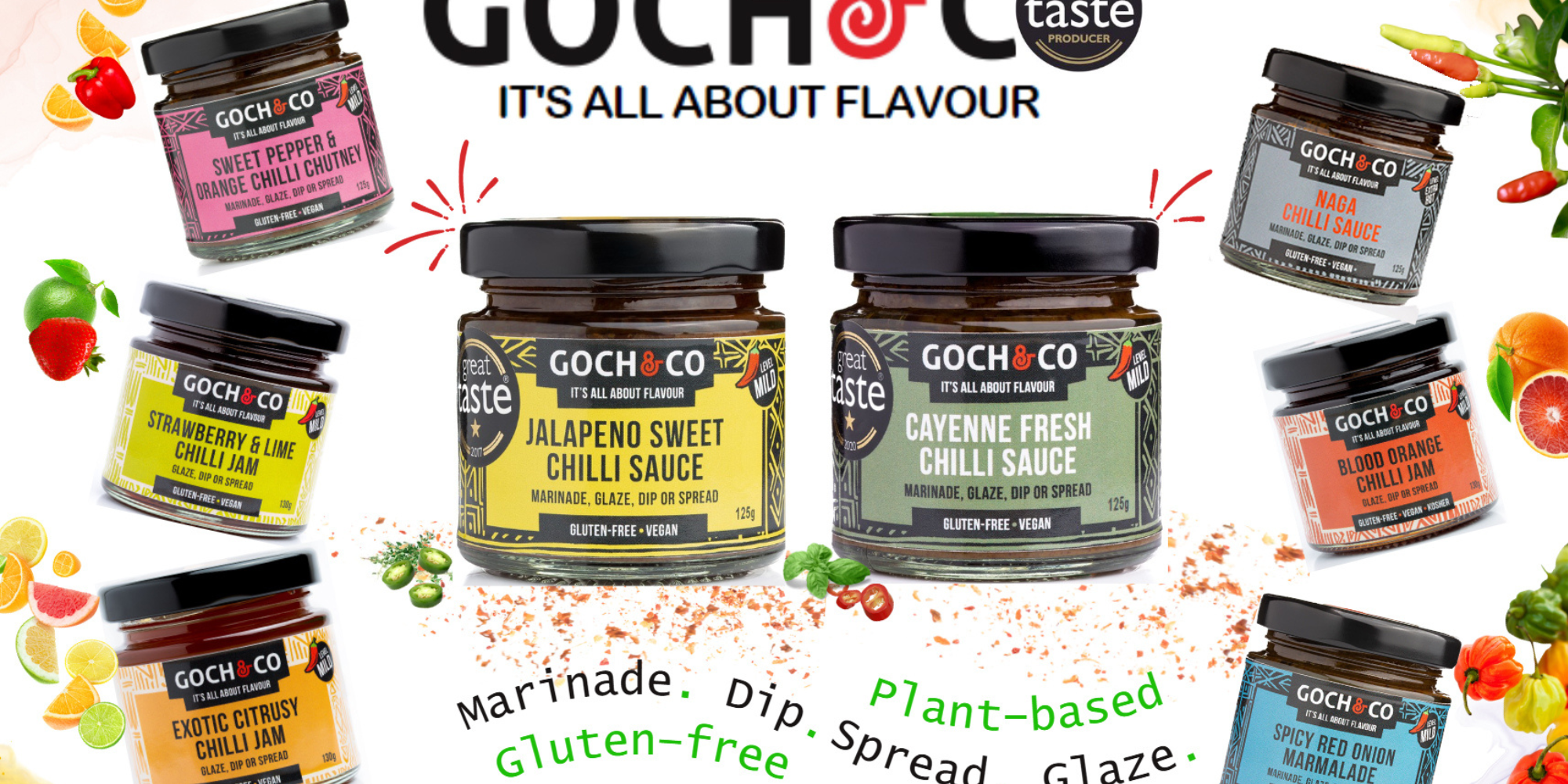 Goch & Co jams and chutneys