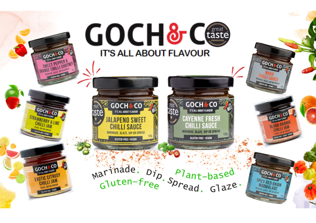 Goch & Co jams and chutneys