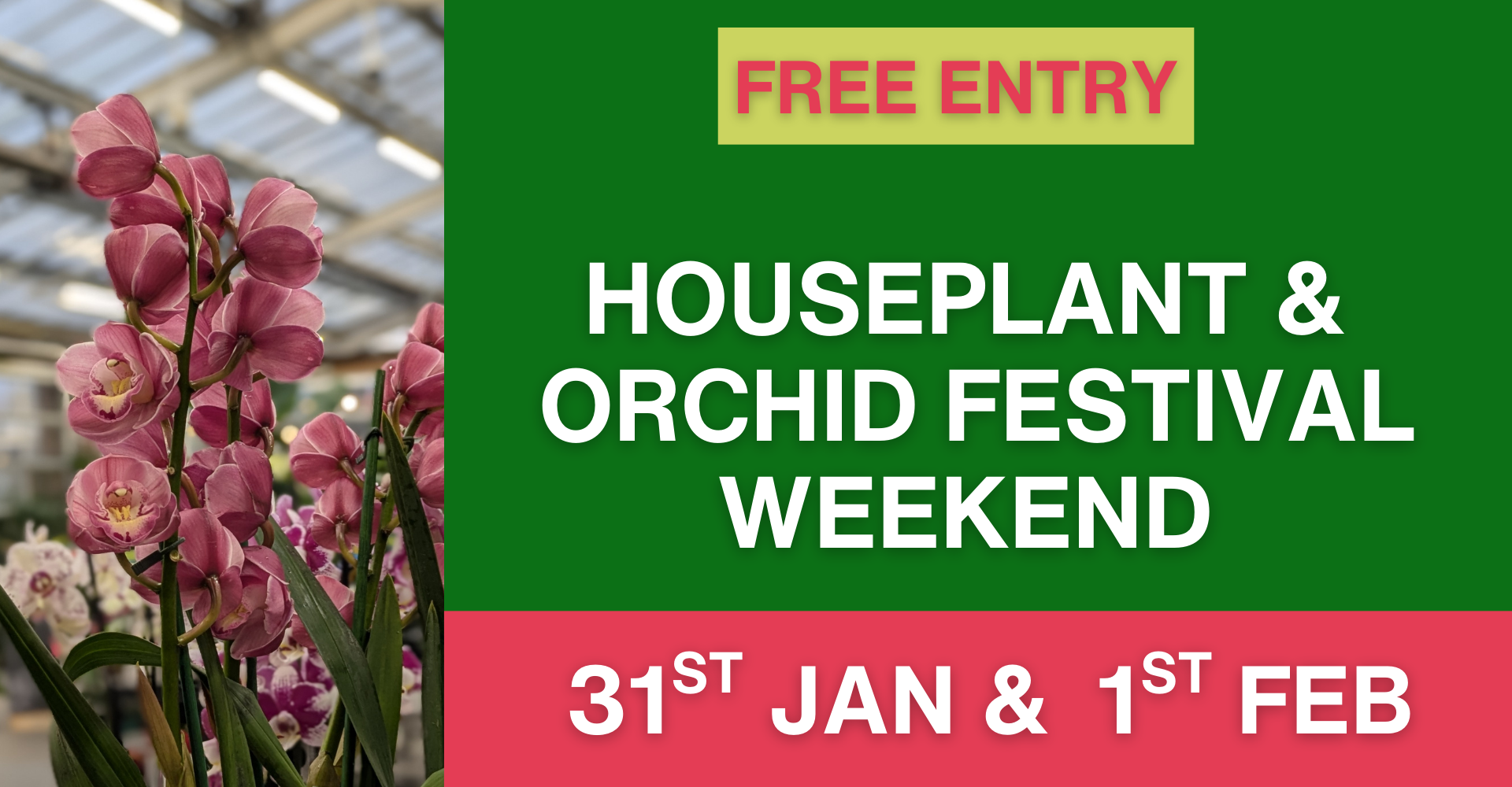 Orchid & Houseplant Festival 2026 Houseplant & Orchid Festival