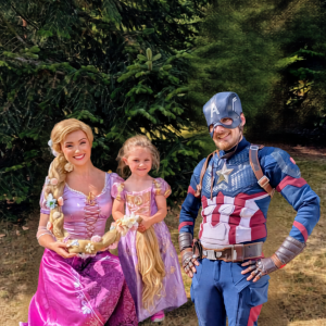 Rapunzel & Captain America
